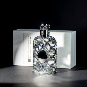ABT Luxury Cylinder Glass Perfume Bottle 50ml 75ml Middle Eastern Dubai Arabic Perfume <strong>Spray</strong> Rose Gold <strong>Silver</strong> Lid Customizable - Product Image 3