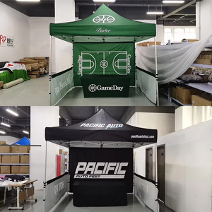 Tenda Pop-Up Personalizzata in Alluminio 10x10 Resistente, Monostrato Esagonale, Gazebo Pubblicitario per Eventi al Chiuso con Opzione di Stampa Logo - Product Image 2