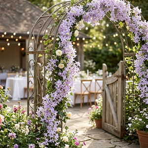 <span class=keywords><strong>Guirnalda</strong></span> <span class=keywords><strong>de</strong></span> <span class=keywords><strong>Flores</strong></span> Artificiales <span class=keywords><strong>de</strong></span> Seda Lila, <span class=keywords><strong>Guirnalda</strong></span> Floral Decorativa, Plantas Colgantes para Arco <span class=keywords><strong>de</strong></span> Boda, Decoración <span class=keywords><strong>de</strong></span> Jardín y Hogar, Venta al por Mayor - Product Image 5