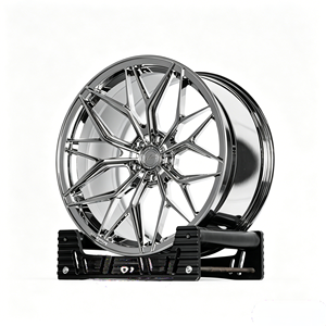 Jantes forgées chromées personnalisées de 20/21 pouces avec rebord profond, PCD 5x114.3 pour <span class=keywords><strong>Tesla</strong></span> Model 3, Model Y, Model S/X, modification Performance - Product Image 1