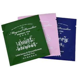 ที่กำหนดเองขนาดเล็กสามด้านประทับตราถุงกาแฟชาลูกอมของขวัญแต่งงานบรรจุภัณฑ์ซองสำหรับการเดินทางโรงแรม - Product Image 2