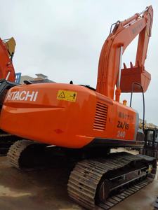 Excavatrice Hitachi ZX240 en bon état, machine d'occasion, 24 tonnes, Japon, pour chantier de construction, prix bas, excavatrice sur chenilles - Product Image 5