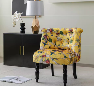 HANYEE Amerikanischer Landhausstil Sofa-Sessel Herstellung Einzelsofa aus Stoff für Wohnzimmer Einzelsessel - Product Image 1