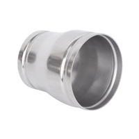 Raccord droit réducteur rainuré en acier inoxydable 304, connecteur droit à diamètre variable, pour conduite d'eau de qualité alimentaire