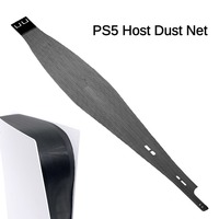 Protection de couverture centrale en fibre de carbone ABS étanche et anti-poussière pour console de jeu PS5