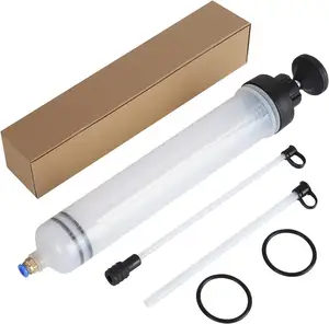 500CC Oil Fluid Extractor Brake Fluid Bleeder Extraction Fluid Syringe Pump Manual Suction Vacuum Pump Vehicle T