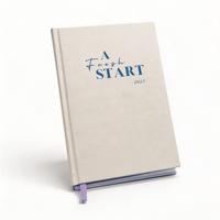 Carnet de gratitude chrétien personnalisé A5 avec marque-page en ruban et couverture imprimée