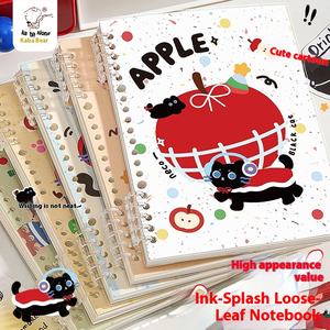 Cahier <span class=keywords><strong>de</strong></span> notes <span class=keywords><strong>de</strong></span> dessin animé pour étudiant A5 Coil Bool Cahier d'exercices pour fournitures scolaires Cahier fille Cadeau <span class=keywords><strong>de</strong></span> <span class=keywords><strong>vacances</strong></span> Cahier d'exercices pour étudiant - Product Image 2