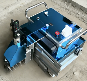 Robot professionnel de nivellement de sols, machine à mortier de ciment pour travaux de construction - Product Image 6