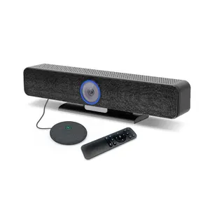 HD smart Ai auto tracking voice tracking video conference camera 4K sound bar system suppliers