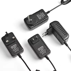 <span class=keywords><strong>Adattatore</strong></span> di Alimentazione a Parete AC DC, Alimentatore Standard Americano/Europeo 12V1A, <span class=keywords><strong>Spina</strong></span> Standard 12V1A di Alta Qualità 12W - Product Image 1