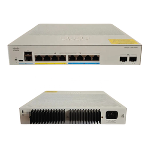 สวิตช์ C1300-8MGP-2X ความเร็วสูง รุ่นใหม่ ขนาดกะทัดรัด 8 พอร์ต PoE+ 2 พอร์ต SFP+ อัปลิงค์ C1300-8MGP-2X เครือข่าย - Product Image 1