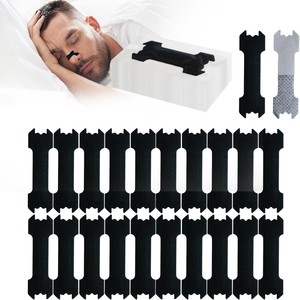Tiras nasales negras no tejidas para el comercio electrónico transfronterizo, que alivian la congestión nasal y previenen los ronquidos. Disponible para - Product Image 5