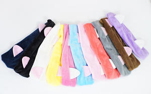 Gorro de Ducha K2065 de Moda para Mujer, Banda para el Cabello de Seda, Gorro para Dormir con Banda Elástica Ancha - Product Image 6