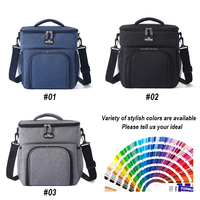 Sac isotherme de luxe personnalisable en tissu Oxford épais et imperméable pour aliments et boissons froides, idéal pour l'extérieur