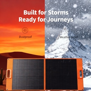 แผงโซลาร์เซลล์แบบพับได้ Alecter Solar APH-FB72 ประสิทธิภาพสูง 23.5% 100W ได้รับการรับรองมาตรฐาน TUV สีดำ ผลิตจากซิลิคอนโมโนคริสตัลไลน์ - Product Image 5