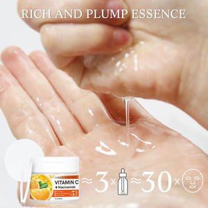 แผ่นโทนเนอร์สำหรับใบหน้าวิตามินซีและไนอาซินาไมด์ใหม่เพิ่มความกระจ่างใสให้กับใบหน้ารอยสิวรอยด่างดำแผ่นผ้าฝ้ายควบคุมน้ำมันสำหรับโทนเนอร์ - Product Image 5