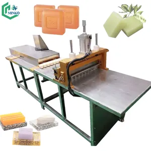 Automatic CNC bath soap handmade soap cutter soap loaf cutting slicing machine laundry toilet bar cutting machine