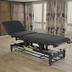 Uso en clínica hospitalaria, instrumento de fisioterapia de <span class=keywords><strong>Metal</strong></span>, Camilla reclinable estética, cama inclinable, cama plegable, tratamiento, gimnasio de Hotel - Product Image 1