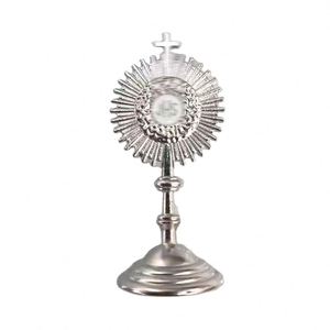 Enamel Zinc Alloy Sunflower Desktop Ornament Holy Light Design <b>Table</b> Decor for Home Office Living Room <b>Decoration</b> - Product Image 2
