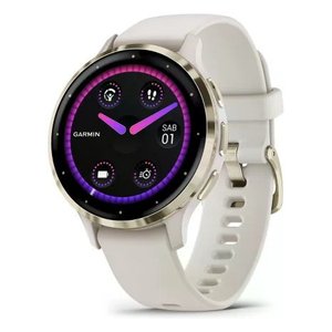 Reloj Inteligente (AMOLED) VENU 3s Color Marfil y Oro Suave 41 mm 010 02785 04 - Product Image 1