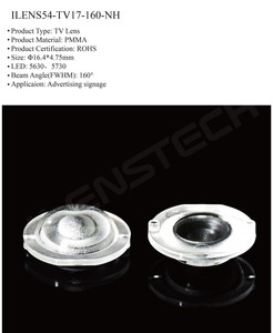 Lentilles Led 5630 5730 rétro-éclairage tv pour boîtes à lumière - Product Image 4