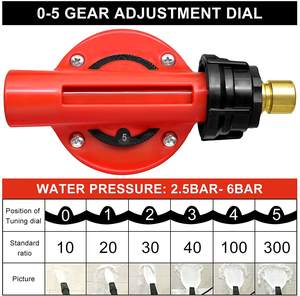Pistolet à mousse pour nettoyage de voiture Pulvérisateur d'<span class=keywords><strong>arrosage</strong></span> <span class=keywords><strong>Tuyau</strong></span> d'<span class=keywords><strong>arrosage</strong></span> 0.9L Snow <span class=keywords><strong>Foam</strong></span> Cannon Bottle <span class=keywords><strong>Lance</strong></span> Gun - Product Image 3