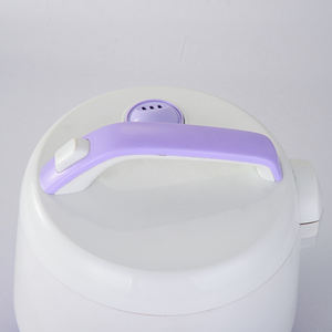 Cuisinière à riz électrique Kenly Mini 1,6 L en acier inoxydable avec cuve antiadhésive, tasse doseuse en plastique, portable, cuisson rapide, intelligente - Product Image 3