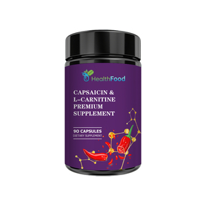 Cápsulas de Alta Absorción para Quemar Grasa, Controlan los Antojos, Mejoran la Resistencia, Capsaicina, L-Carnitina, Suplemento Premium - Product Image 1