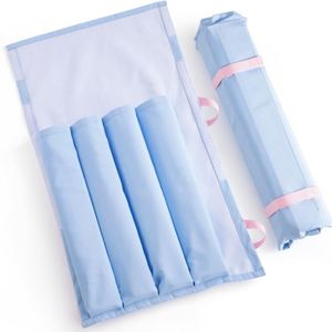 Bag Waterproof Fabric Tile Rack Holder Travel Mahjong Accessories and <b>Gifts</b> for Club Game Night - Product Image 1