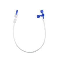 Vanne jetable à trois voies de bonne qualité Luer Valve PC matériel accessoires