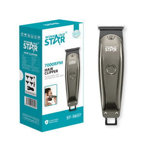 Winning <b>Star</b> Hair Clipper 7000Rpm Metal Body With <b>Led</b> Display For Men Shaving - Product Image 1