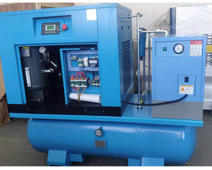 All-In-One 15KW 22KW 16bar Oil-Free Air Cooled Stationary <b>Screw</b> Compressor 380V AC with PLC <b>Pump</b> Motor Engine Bearing Components - Product Image 3