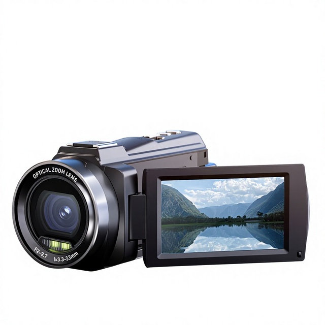 Cross-border 5K HD CMOS Sensor SD Card Optical Digital Camera Portable Handheld Video Camcorder Electronic Image Stabilization