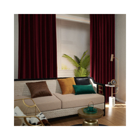 Rideaux et cantonnières en velours haut de gamme style Palais Européen, épais et luxueux pour salon et chambre, design élégant