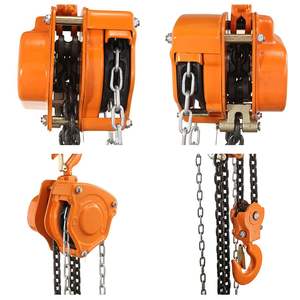 Palans à chaîne manuels de haute qualité en acier <span class=keywords><strong>VT</strong></span>, grande capacité de charge - Product Image 2