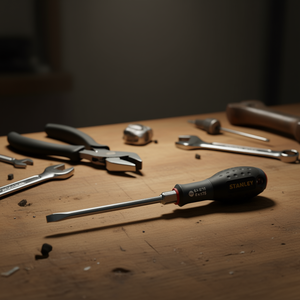 Stanley <b>Screwdriver</b> 8x175mm Flat Tip For <b>Precision</b> Work - Product Image 3