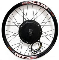 Kit de conversion de moteur de moyeu de roue de vélo électrique 48V-72V 3000W MTX, moteur sans balais sans engrenage, écran LCD, compatibilité roue