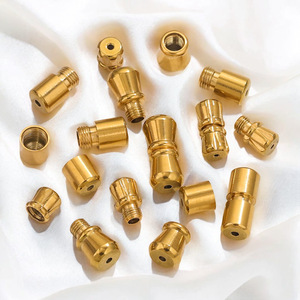 취미 스테인레스 스틸 배럴 나사 걸쇠 나사 커넥터 목걸이 보석 만드는 용품 - Product Image 5