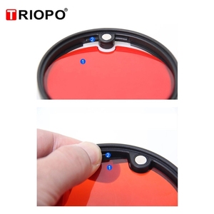 TRIOPO TR-07 MagDome Filtro Colorato Riflettore Diffusore a Nido d'Ape Kit Accessori Fotografici per Flash GODOX YONGNUO - Product Image 5