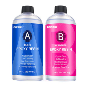 Nhựa Epoxy Pha Lê Rõ Ràng 3x Vàng Kháng Nhanh Chữa Cho Đúc Lớp Phủ Nghệ Thuật DIY <span class=keywords><strong>Craft</strong></span> Đồ Trang Sức Gỗ Bảng - Product Image 2