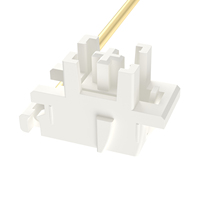 Stabilisateurs montés sur plaque DUROCK V3, blanc crème, nouveau, USB 2.0, rétroéclairé par LED, sans fil, pour claviers Cherry MX