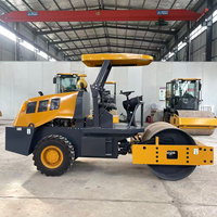 Compacteur à tambour vibrant diesel YSW204A 4T avec moteur Changchai, pompe YUKEN et roulement pour le compactage des sols et des graviers