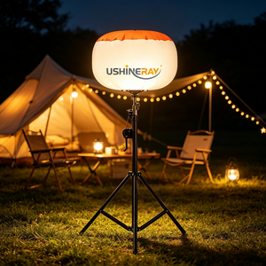 240w Wholesale Outdoor Construction Site <b>Light</b> Etl <b>Led</b> Mobile Tripod Telescopic Stand <b>Led</b> Balloon <b>Work</b> <b>Light</b> For Industrial Use - Product Image 4