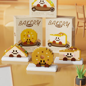 Nuevo 9NI1 para Swiss Roll bloques <span class=keywords><strong>de</strong></span> construcción vascos compatibles con adornos <span class=keywords><strong>de</strong></span> rompecabezas rango <span class=keywords><strong>de</strong></span> edad 5 a 7 años regalos <span class=keywords><strong>de</strong></span> vacaciones para niños - Product Image 4