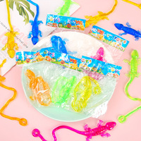 Vente en gros de geckos muraux extensibles et collants, jouets sensoriels anti-stress, articles de fête fantaisie en vrac, direct usine