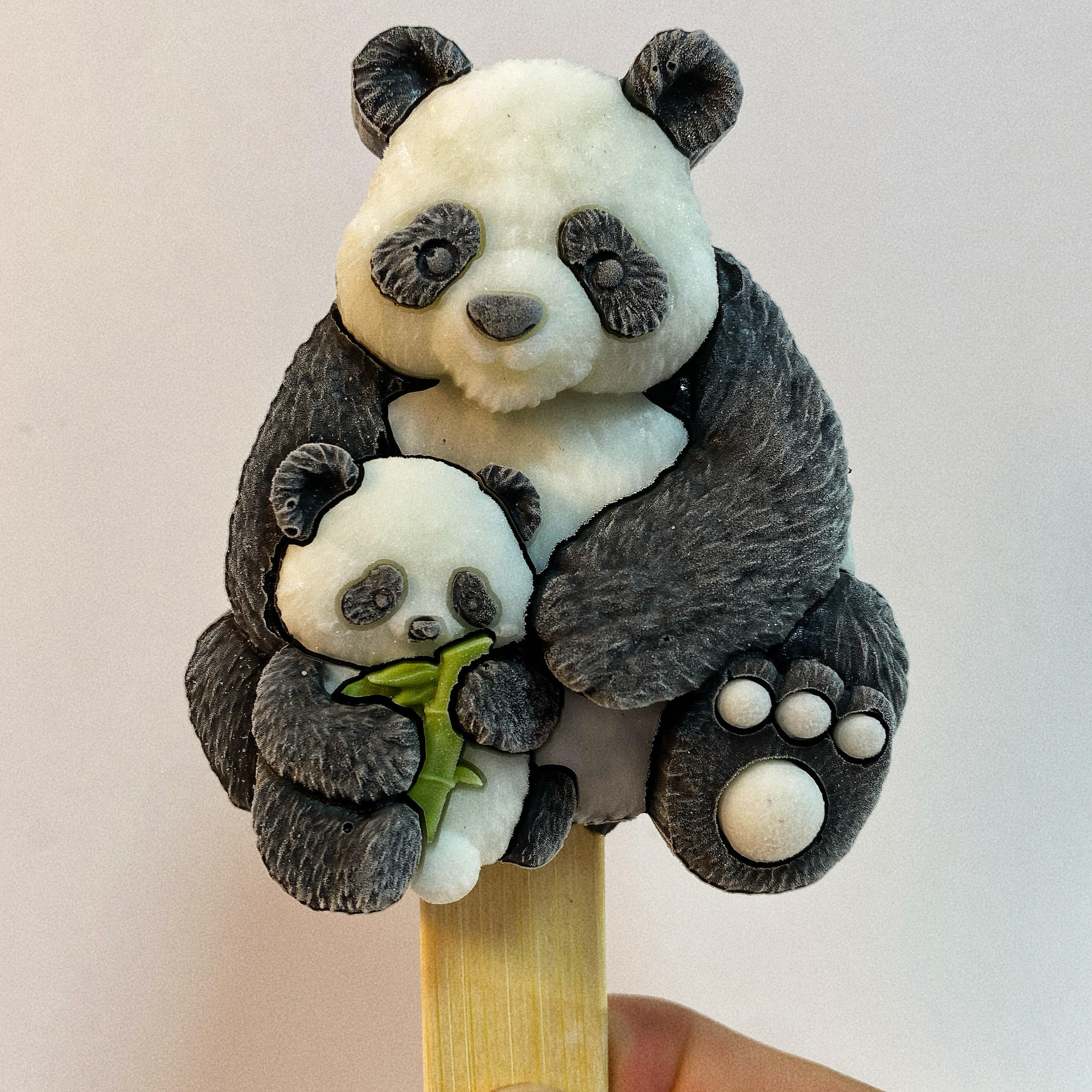 New Design Vegan Halal Certified Milk Ice Cream Panda Shaped 80g Box Packaging Now Available in Bulk Stock at Price