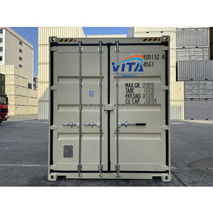 Conteneur de fret High Cube de 40 pieds neuf, conteneurs secs 40HQ pour le transport maritime, en acier Corten. - Product Image 1