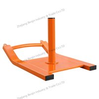 Sled Tarik & Dorong Baja untuk Latihan Kekuatan Kecepatan Kebugaran dengan Resistensi