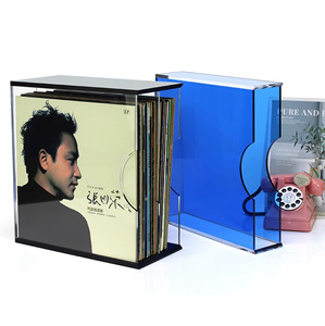 Modern Eco-Friendly <strong>Vinyl</strong> <strong>Record</strong> Storage Rack Handmade Acrylic Plastic <strong>Display</strong> Holder 3mm Polished Carton for Store <strong>Display</strong> - Product Image 5